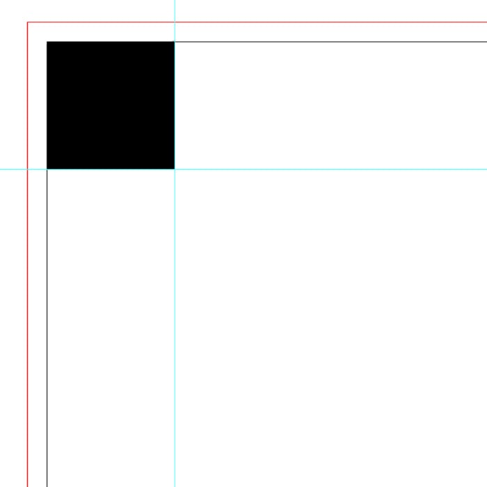 Small corner in Illustrator