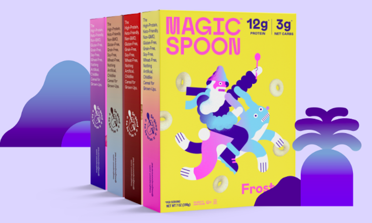 Magic Spoon Cereal website