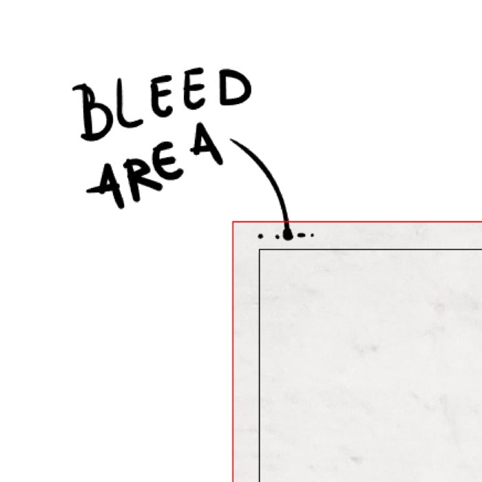 Illustrator bleed area