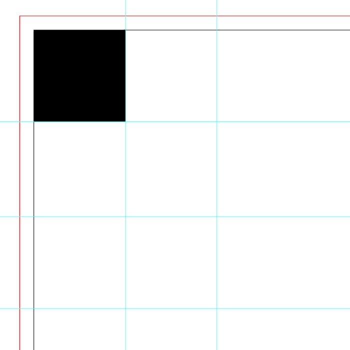 Black grid Illustrator