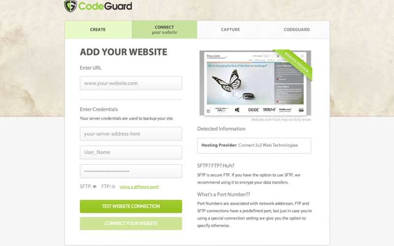 Codeguard Website Backup Monitor Restore Service