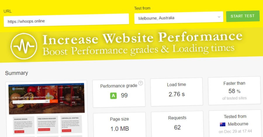 Pingdom Website Speed Test Optimization Minification Loading Time Performance Monthly Support