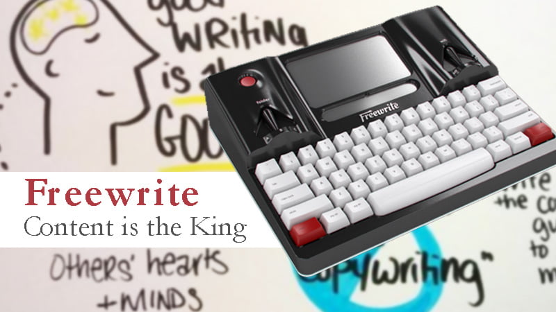Freewrite Content SEO Is King Writing