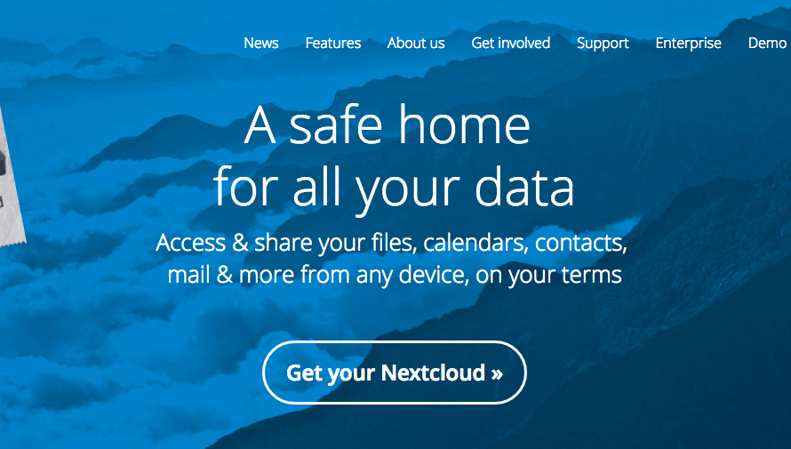 Nextcloud Safe Home Data Cloud Hosting Business SSD Connect Hosting Whoops Online