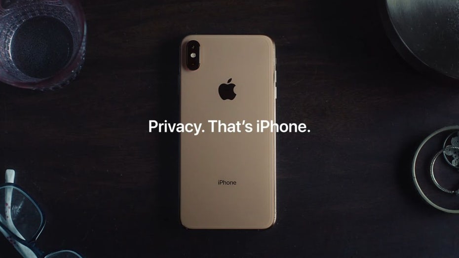 iPhone advertisement