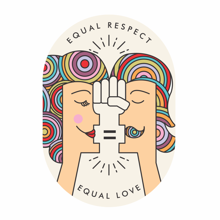 Equal respect equal love logo