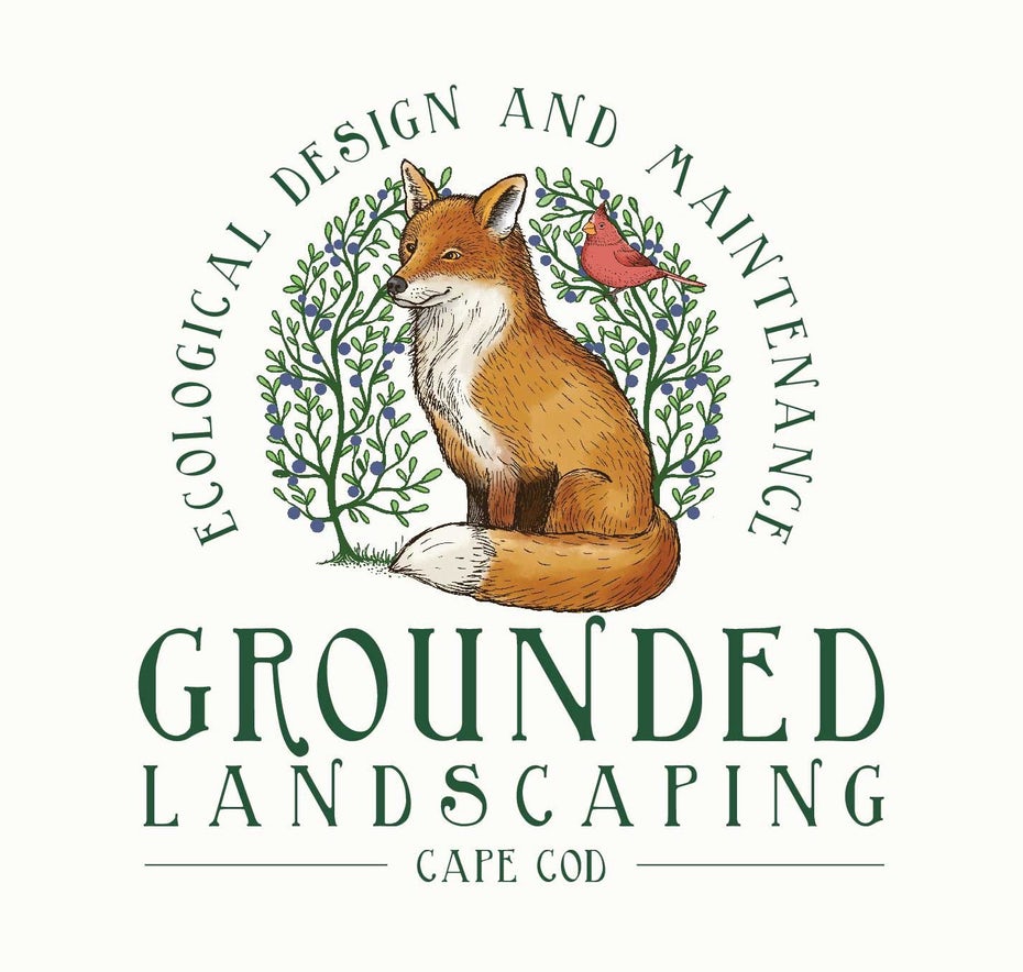 grounded landscaping logo
