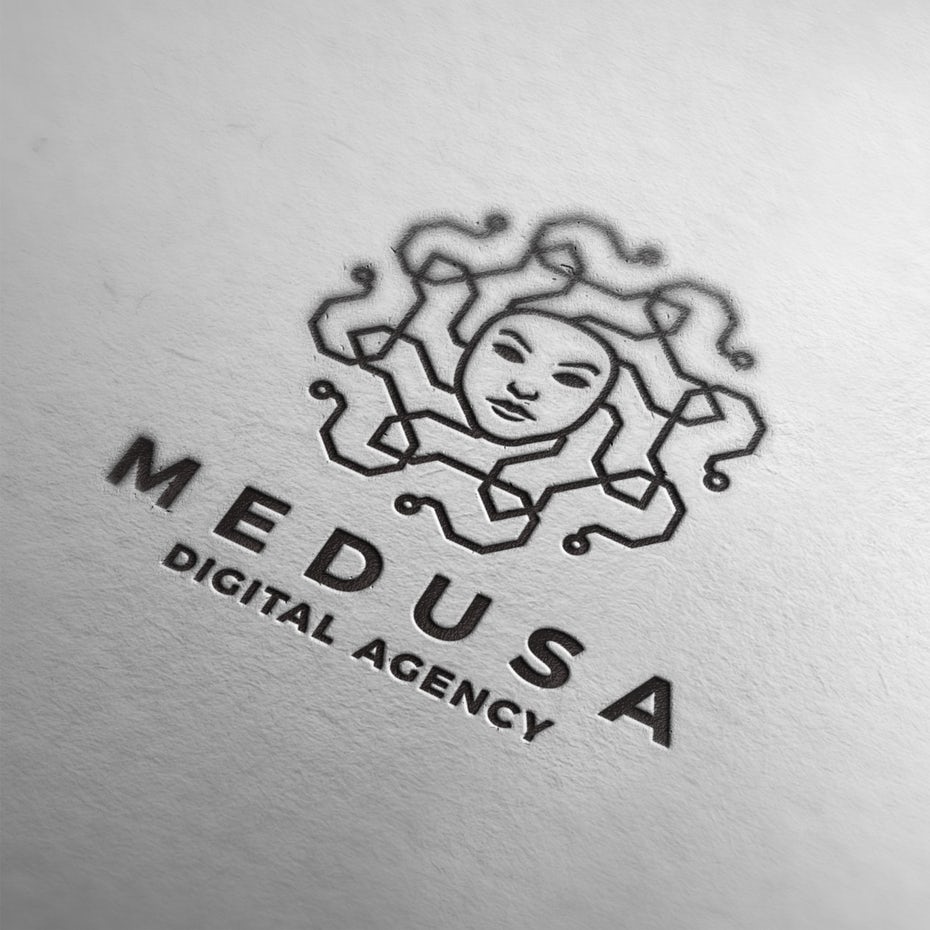 Medusa digital agency logo