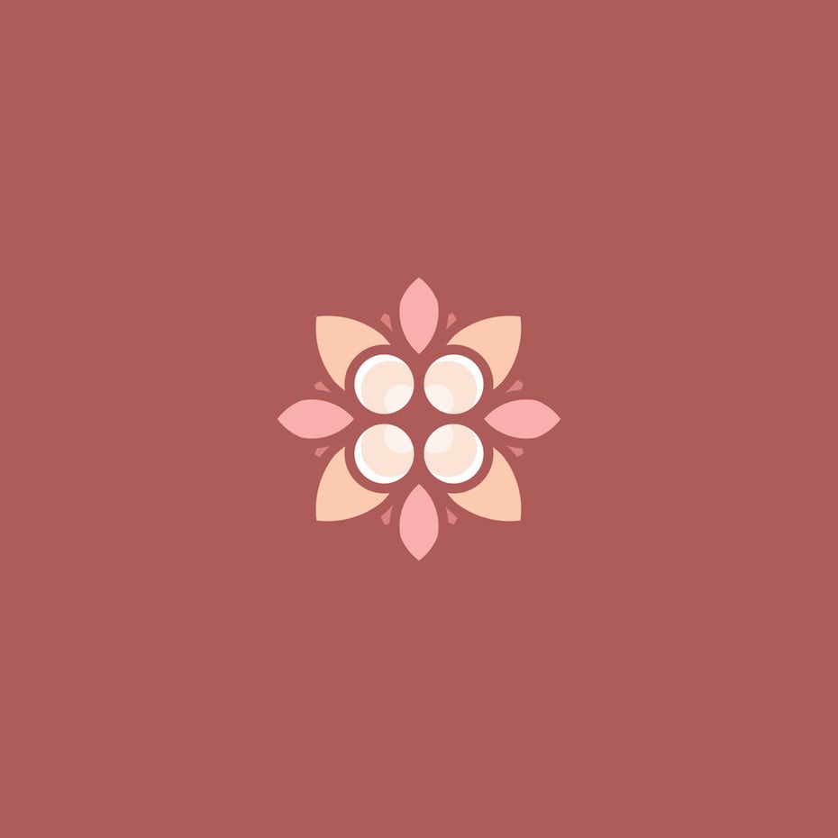 88 flower logo