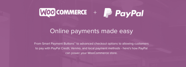 PayPal for WooCommerce.