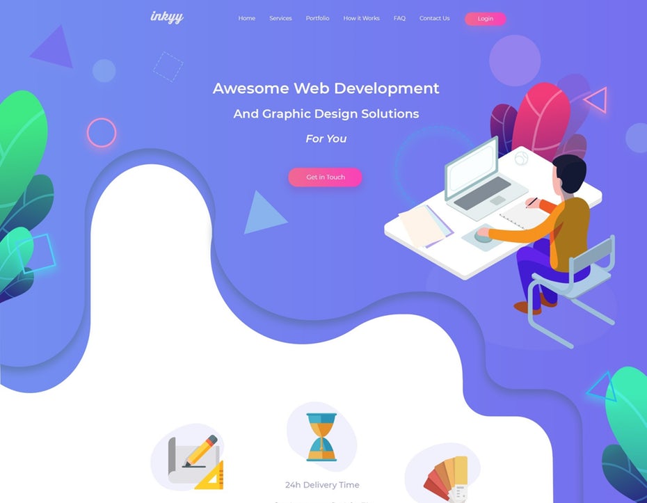 curvy web design