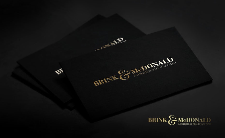 Brink & McDonald business cards
