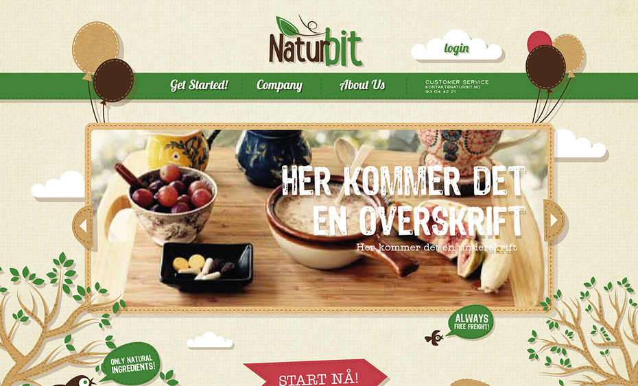 Naturbit website