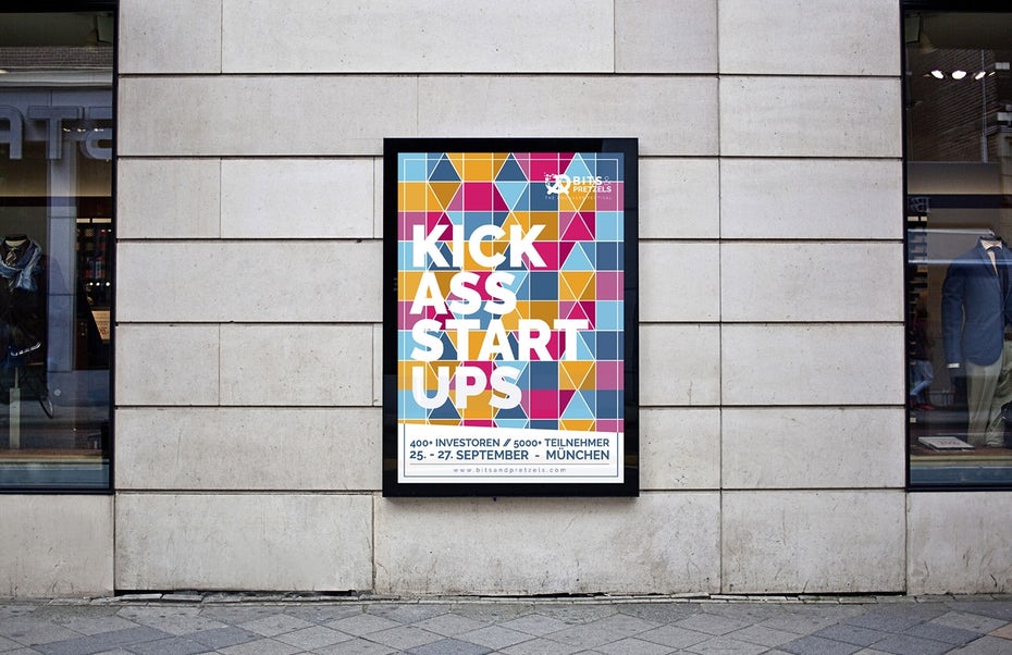 kick ass startups poster