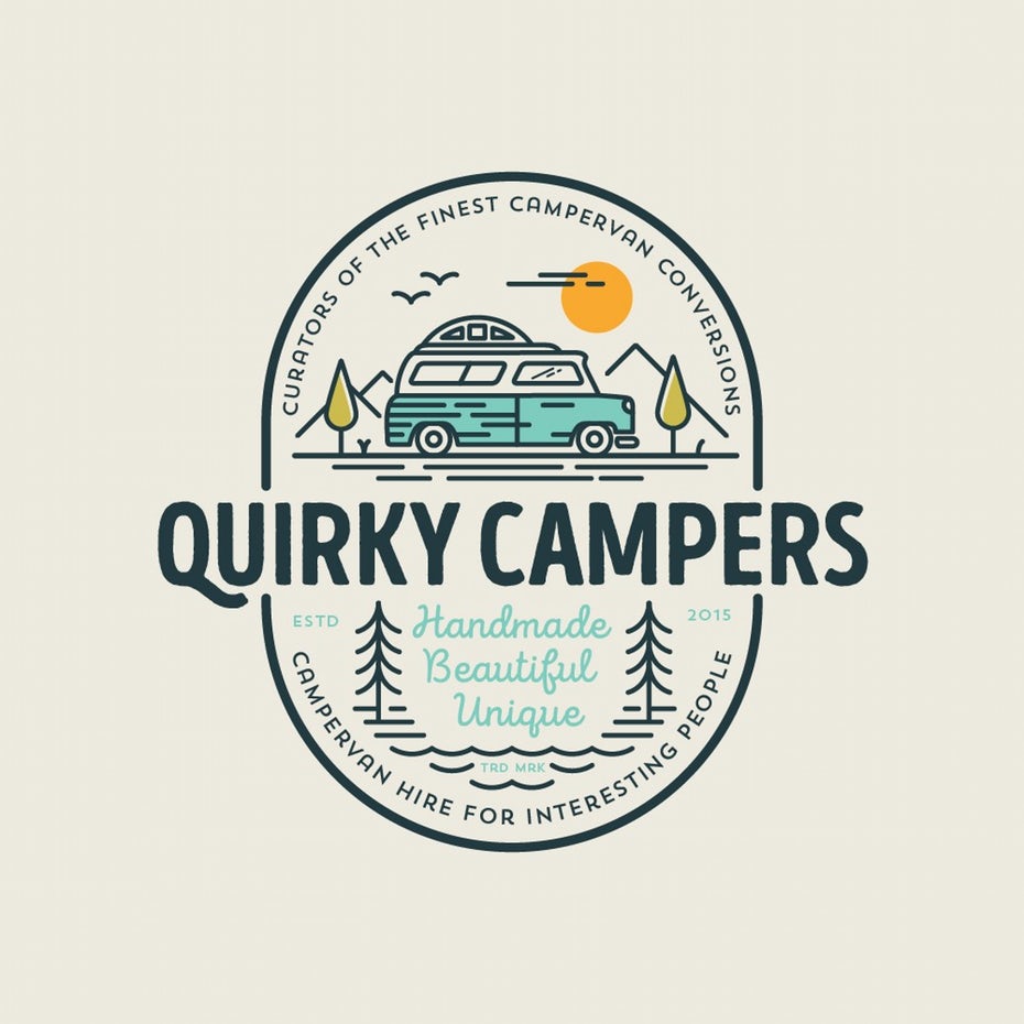 Quirky Campers logo