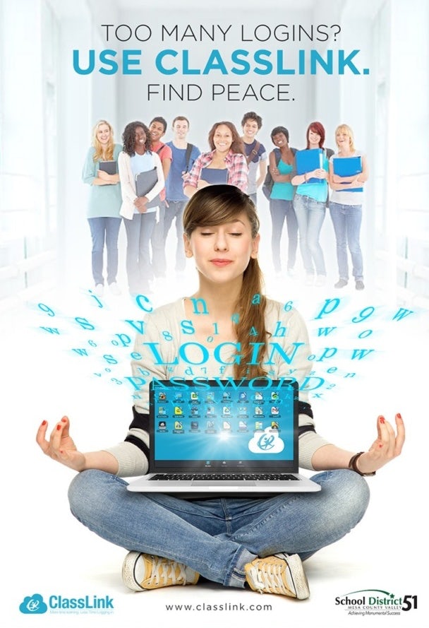 Poster advertisement for online education