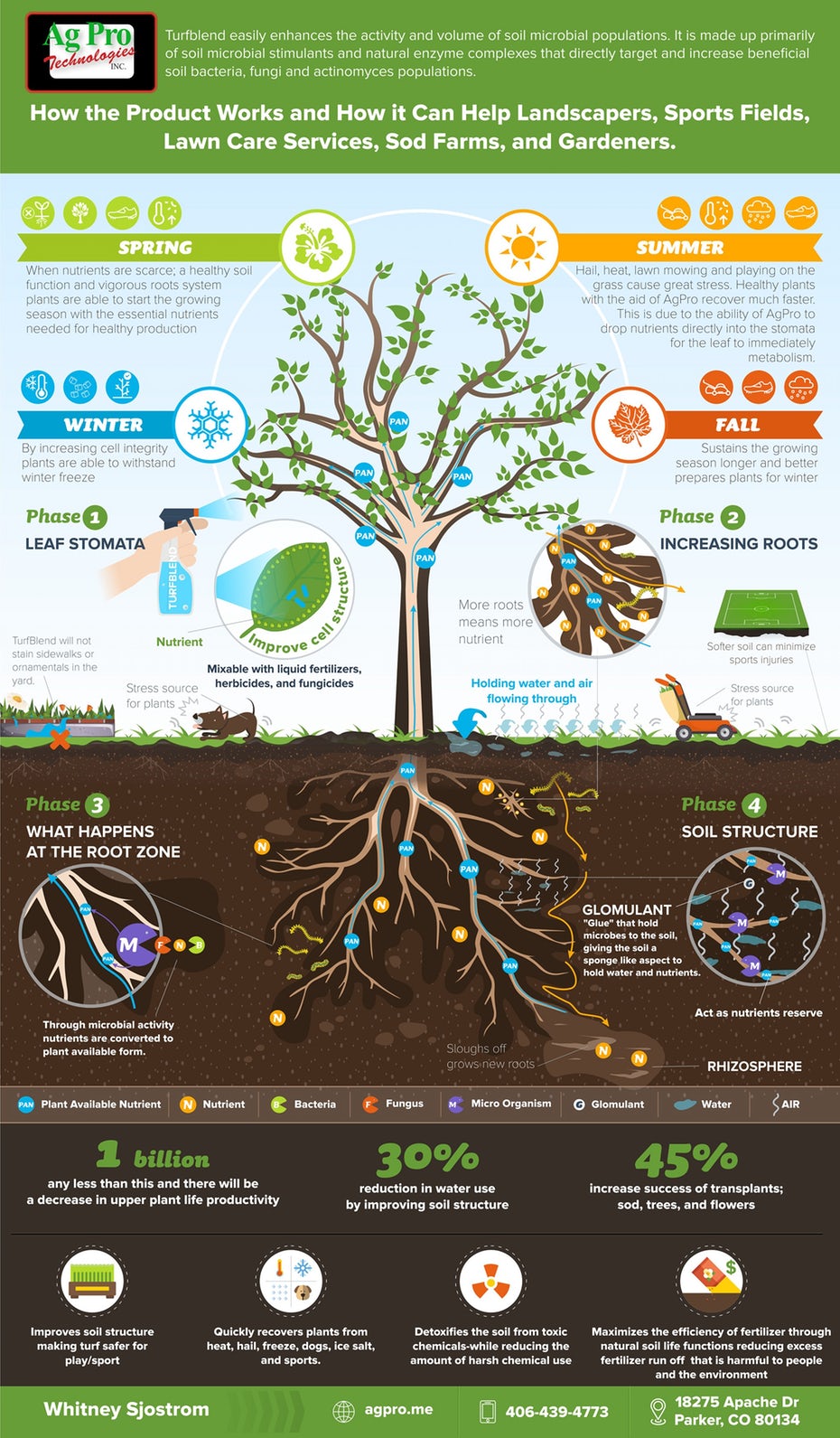 Product/service infographic