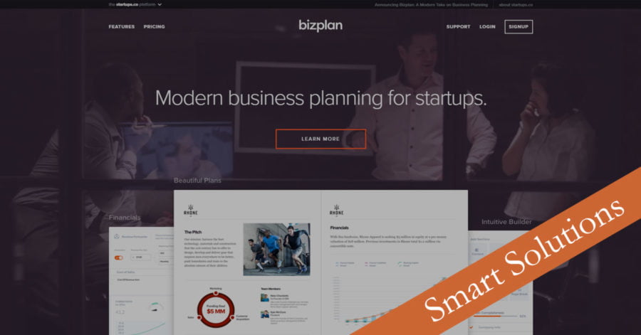 BizPlan Modern Business Modelling Planning Financials Lenders Startups