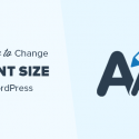 How To Easily Change The Font Size In WordPress