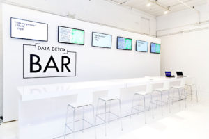 Visit the Data Detox Bar at The Glass Room London