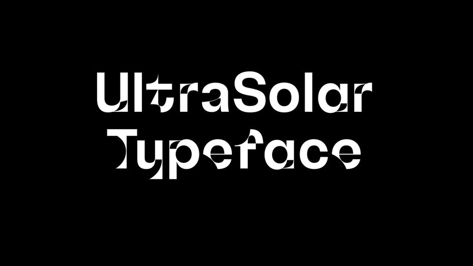 UltraSolar typeface