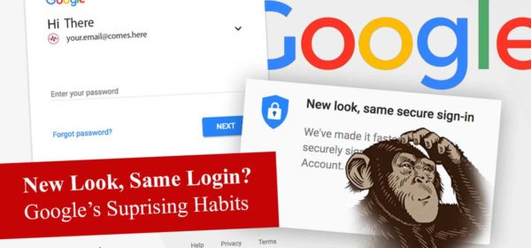Google Account Suite G+ Login Layout News Security