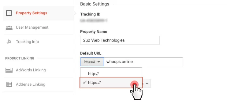 HTTPS Analytics Google Chrome SEO Accounts Updates