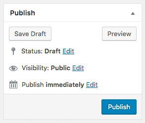 Publish Button