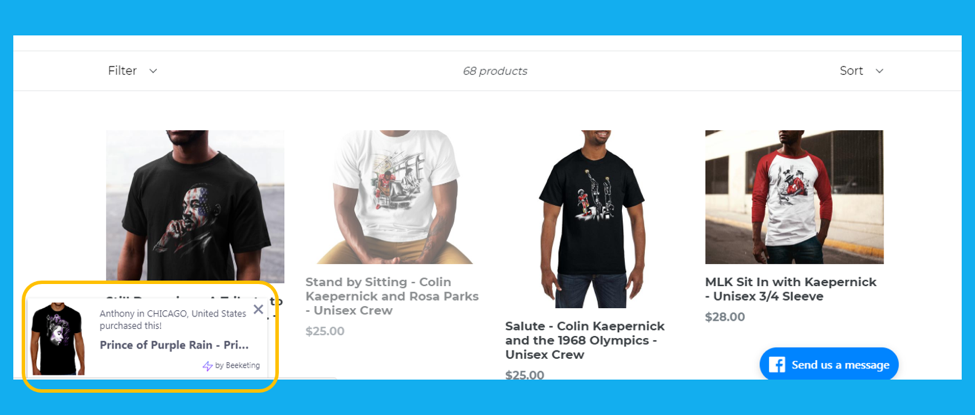 woocommerce live sales