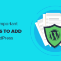 11 Important Pages That Every WordPress Blog Should Have (2018)